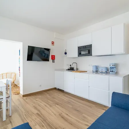 Apartment Brisa Do Mar - - T1 With Garden & Ac Near The Sea,